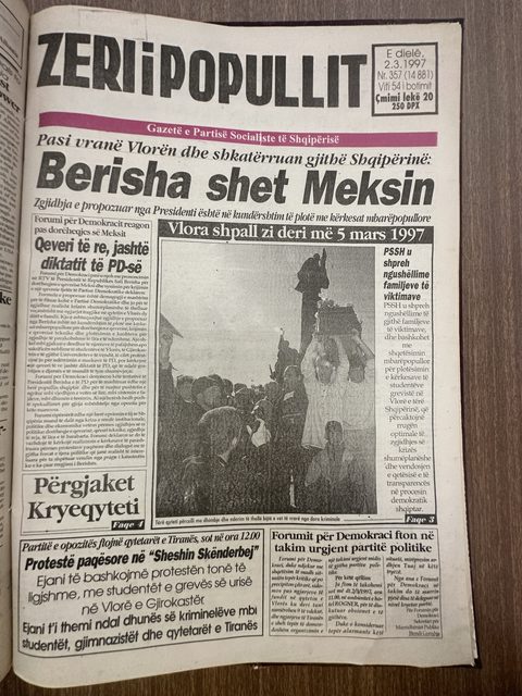 Zëri i Popullit 1997-03-23